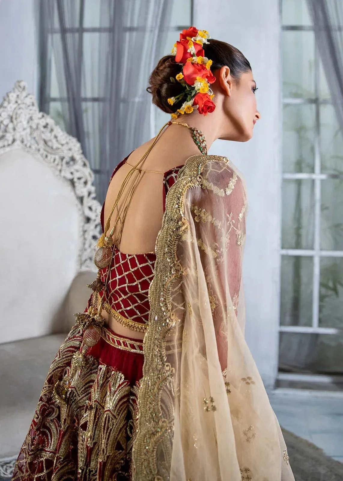 Dastoor Organza – view 5 – Poshaq