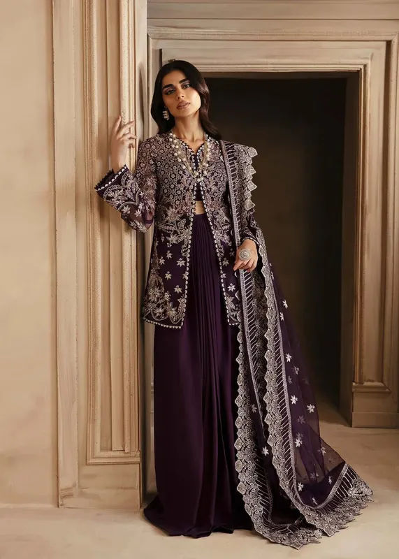 Akbar Aslam Deewani Wedding Formals Organza – view 1 – Poshaq