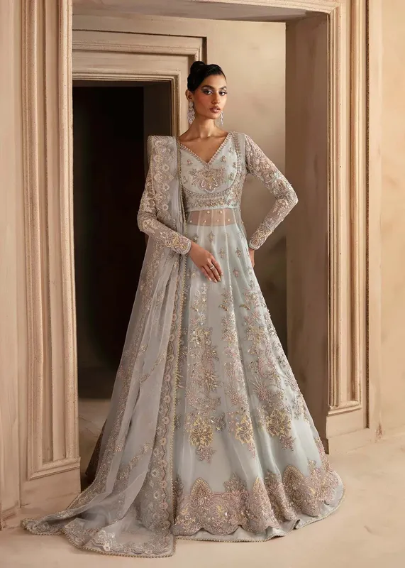 Akbar Aslam Deewani Wedding Formals Organza – view 1 – Poshaq