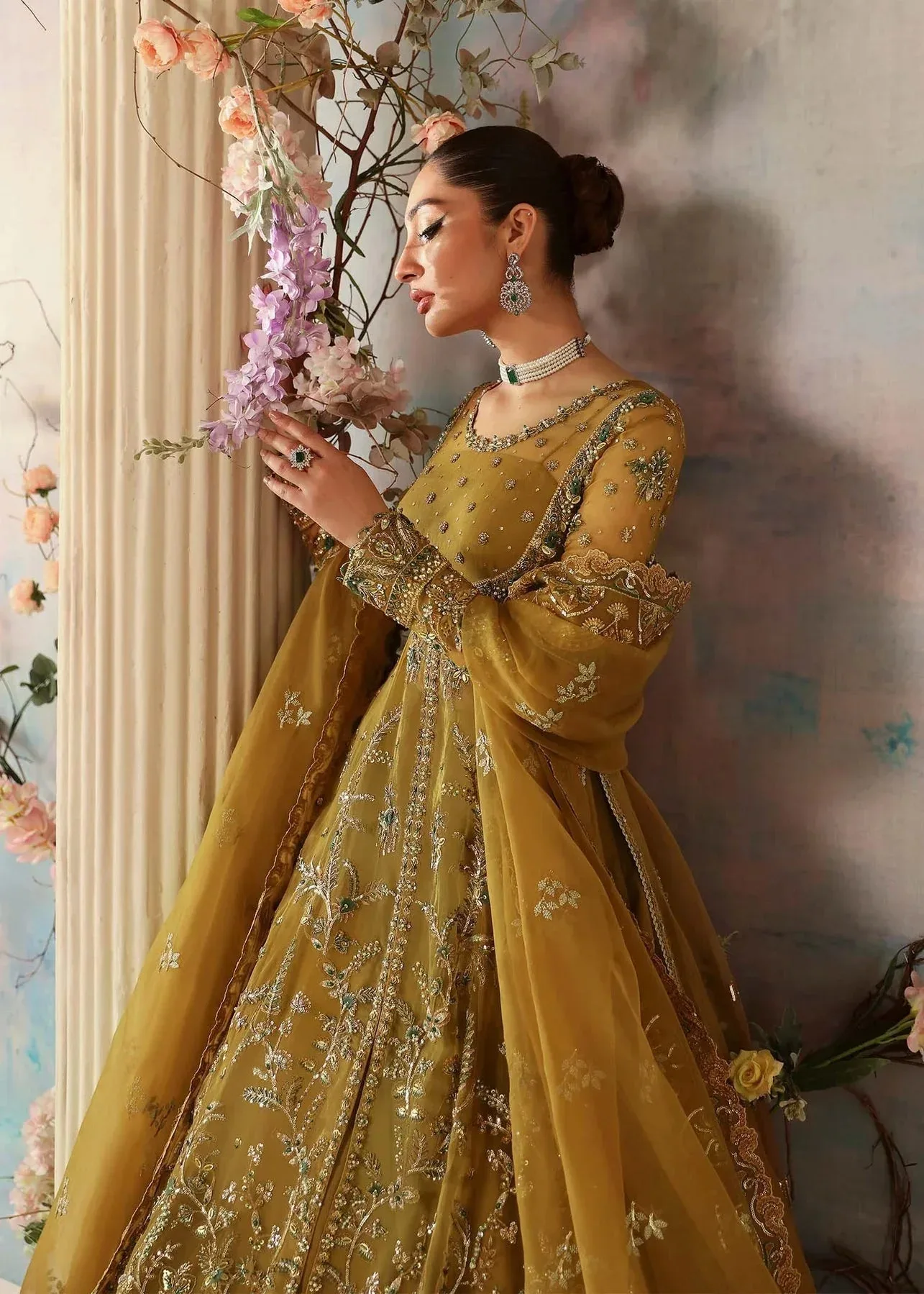 Akbar Aslam Deewani Wedding Formals Organza – view 4 – Poshaq