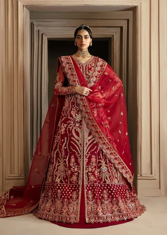 Akbar Aslam Deewani Wedding Formals Organza – view 1 – Poshaq