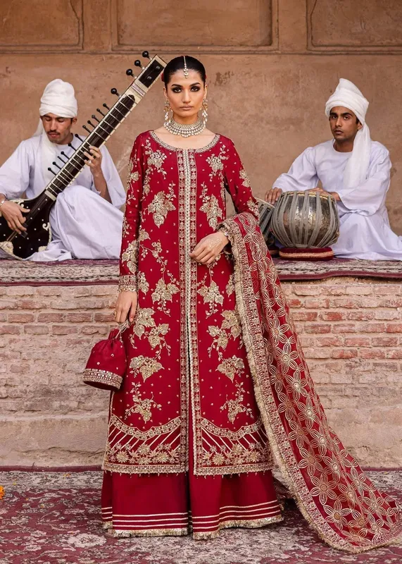 Akbar Aslam Dastaan Luxury Formals Organza – view 1 – Poshaq