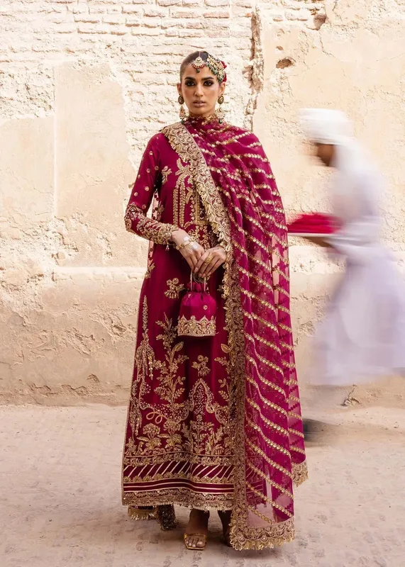 Akbar Aslam Dastaan Luxury Formals Organza – view 1 – Poshaq