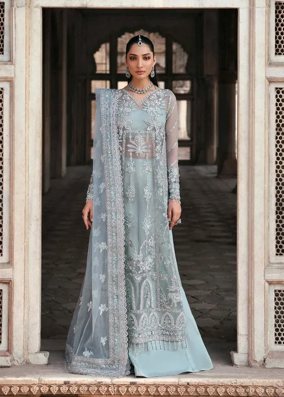Akbar Aslam Dastaan Luxury Formals Organza – view 1 – Poshaq