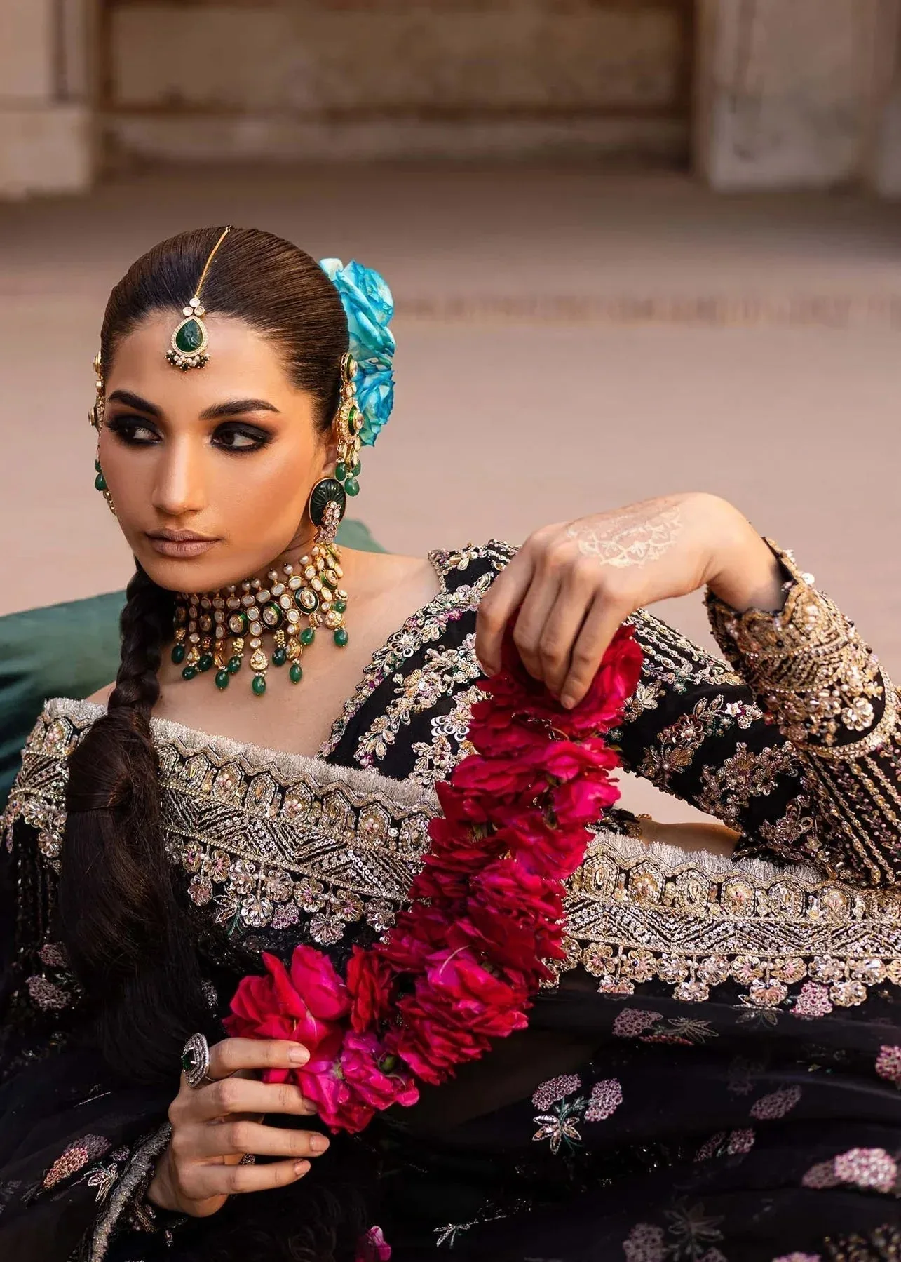 Akbar Aslam Dastaan Luxury Formals Organza – view 6 – Poshaq