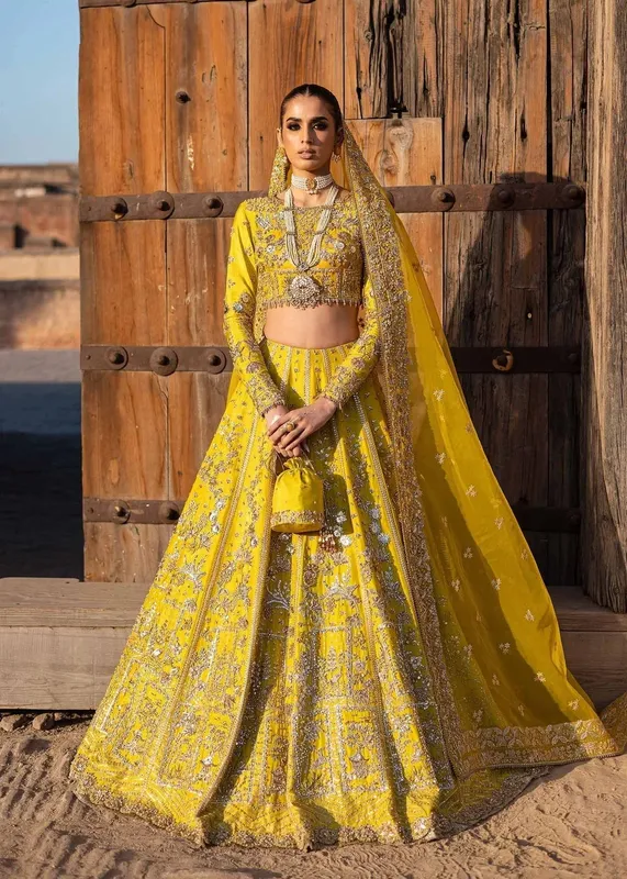 Akbar Aslam Dastaan Luxury Formals Organza – view 1 – Poshaq