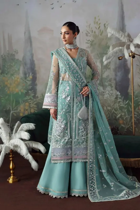 Akbar Aslam Deewani Wedding Formals Raw Silk – view 1 – Poshaq