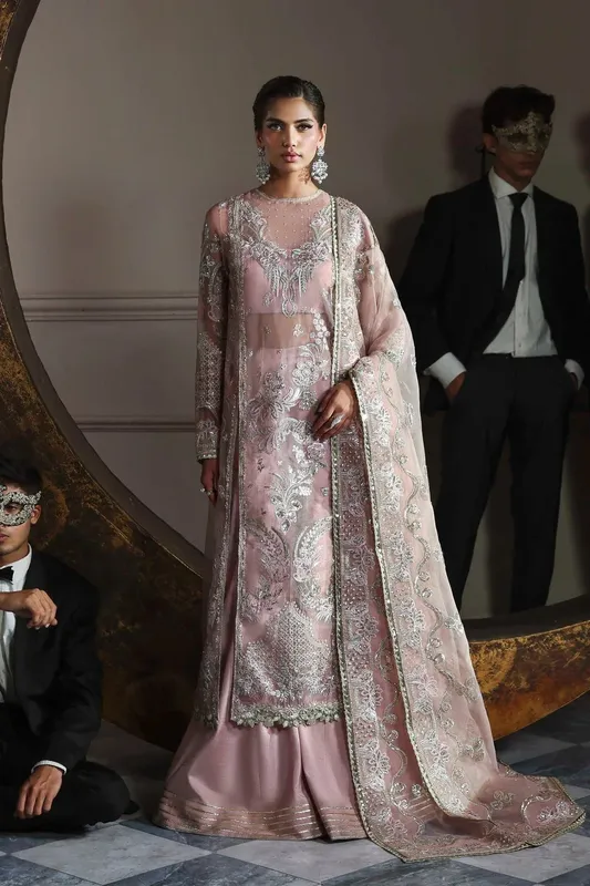 Akbar Aslam Deewani Wedding Formals Raw Silk – view 1 – Poshaq