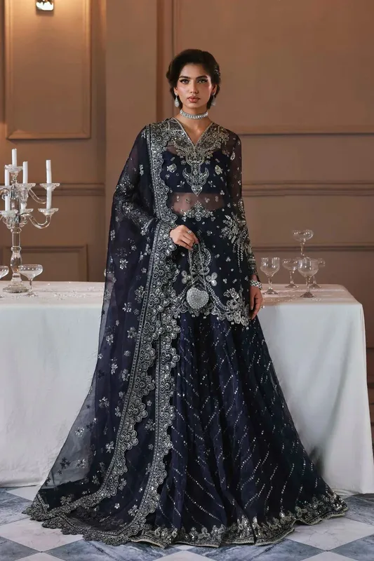 Akbar Aslam Deewani Wedding Formals Organza – view 1 – Poshaq