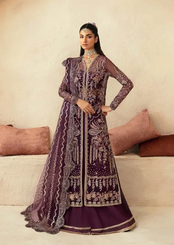 Akbar Aslam Deewani Wedding Formals Organza – view 1 – Poshaq