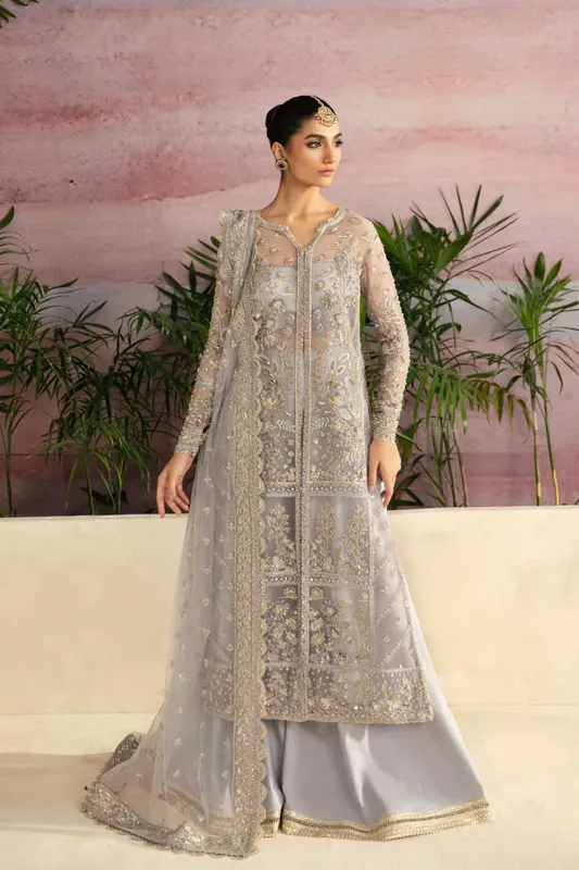 Akbar Aslam Deewani Wedding Formals Organza – view 1 – Poshaq