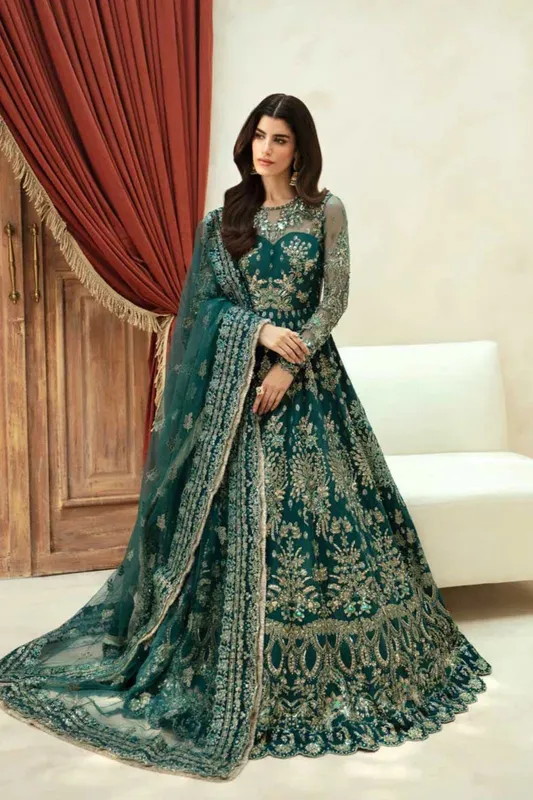 Akbar Aslam Deewani Wedding Formals Organza – view 1 – Poshaq