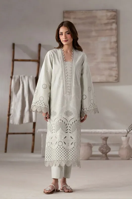 Akbar Aslam Pret Lawn Lawn – view 1 – Poshaq