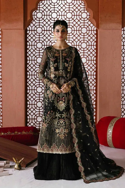 Akbar Aslam Sultania Luxury Formals 25 Raw Silk – view 1 – Poshaq