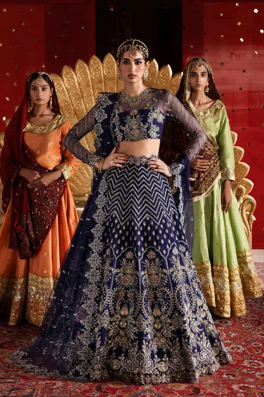 Akbar Aslam Sultania Luxury Formals 25 Organza – view 1 – Poshaq