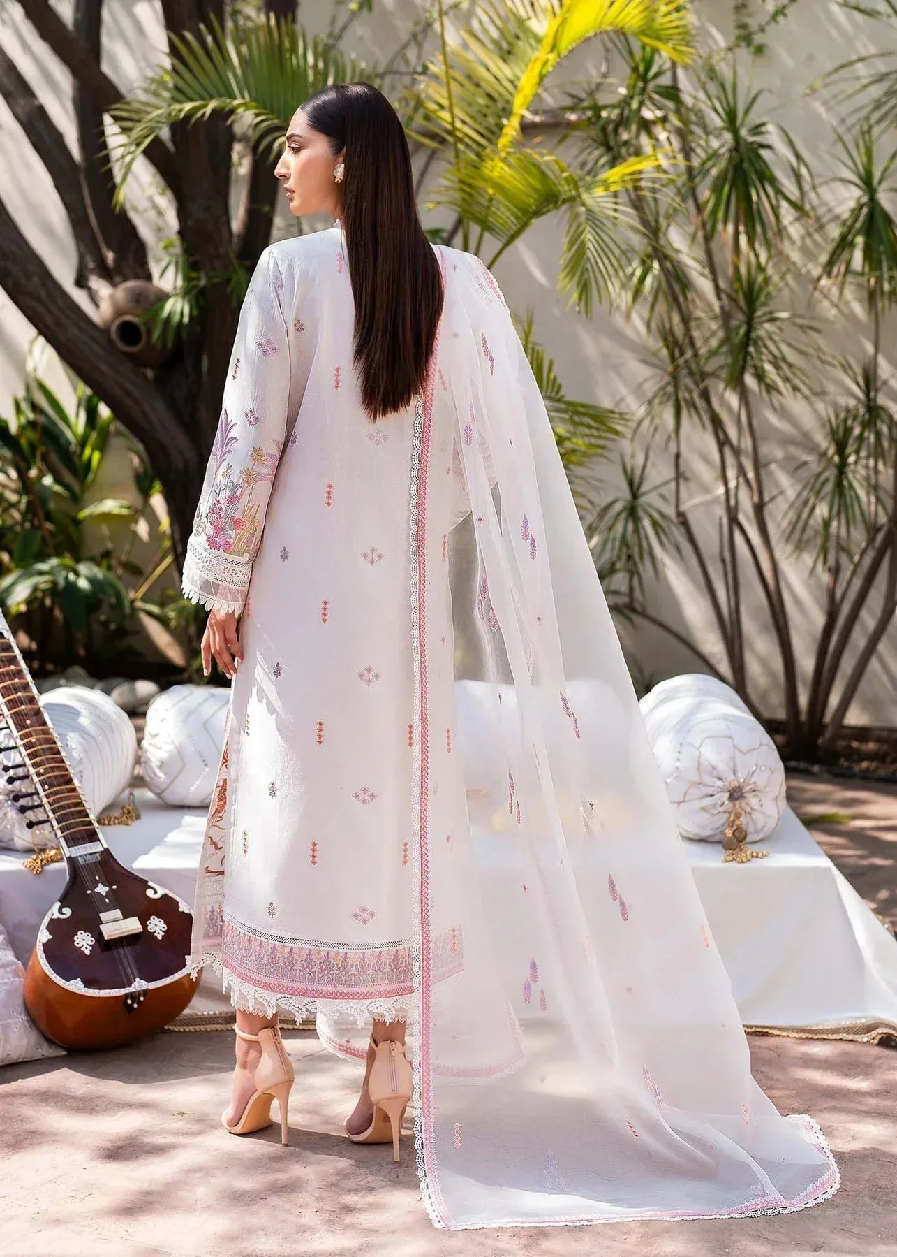 Akbar Aslam Pret Lawn – view 3 – Poshaq