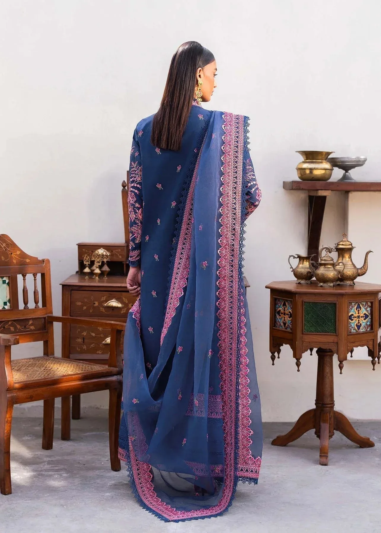 Akbar Aslam Pret Lawn – view 3 – Poshaq