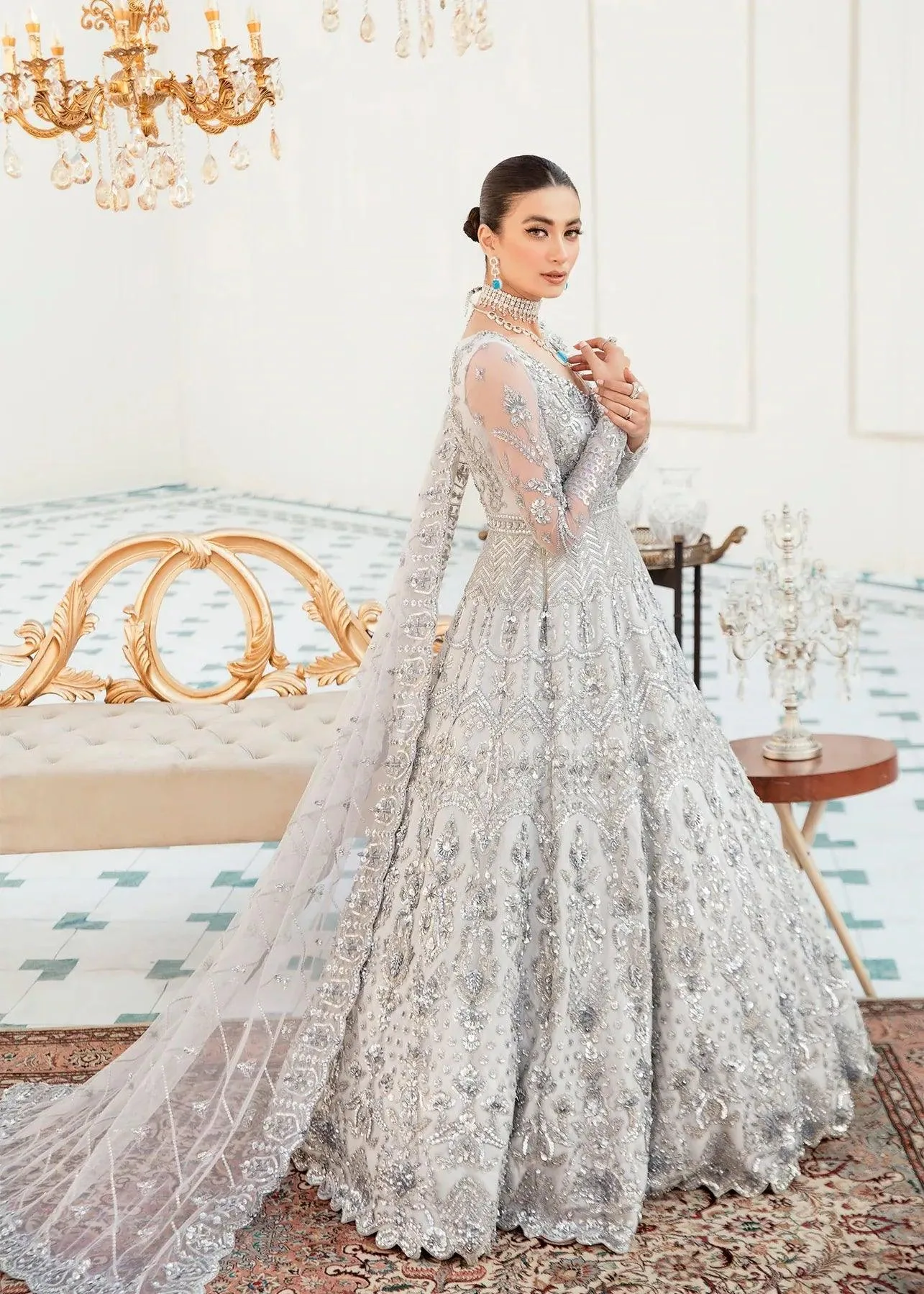 Akbar Aslam Orphic Bridals Black Grip – view 2 – Poshaq