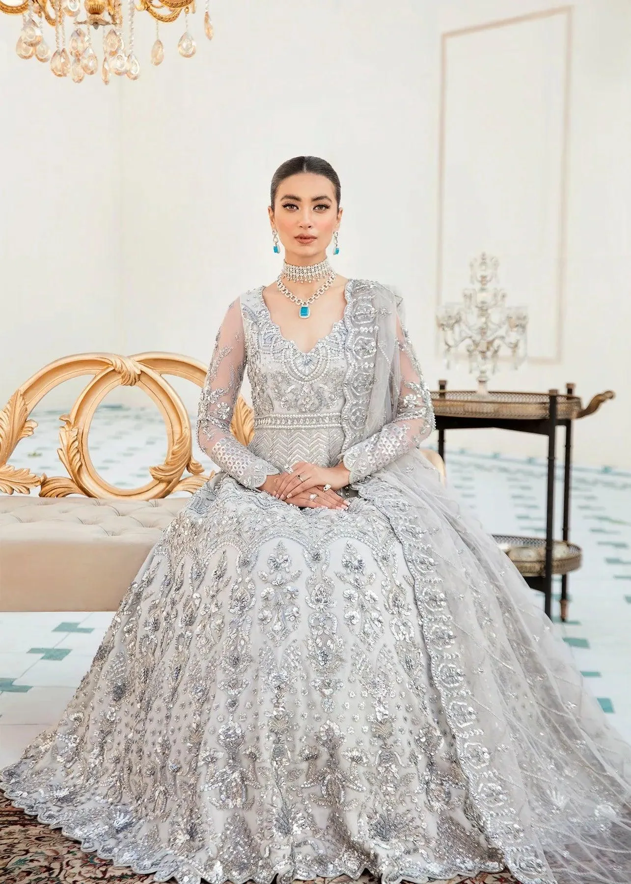 Akbar Aslam Orphic Bridals Black Grip – view 5 – Poshaq