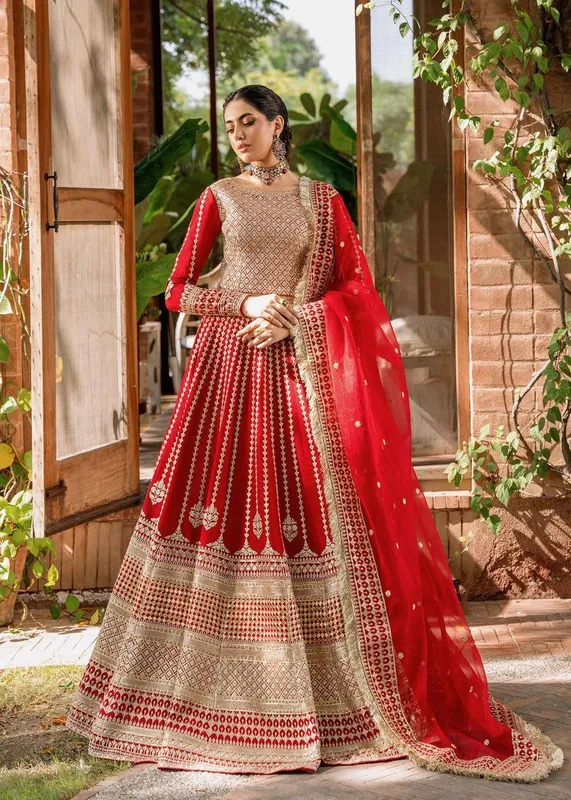 Akbar Aslam Raw Silk – view 1 – Poshaq