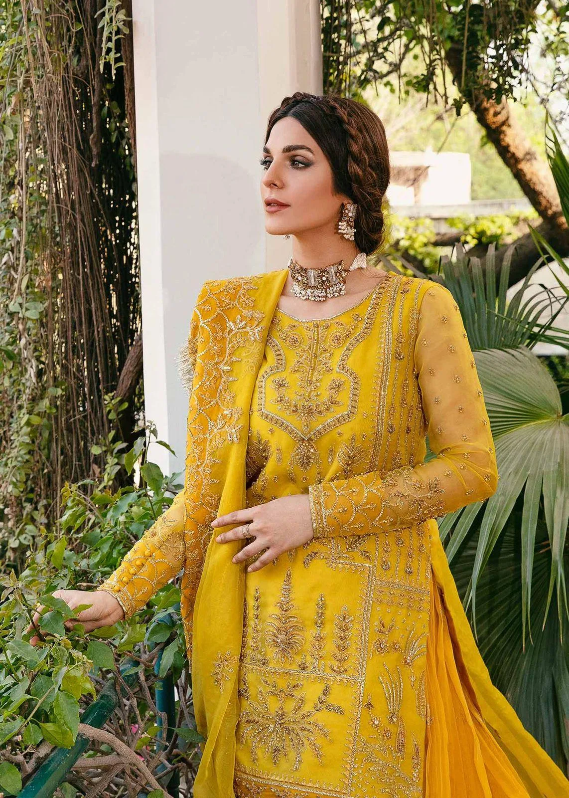 Akbar Aslam Organza – view 5 – Poshaq