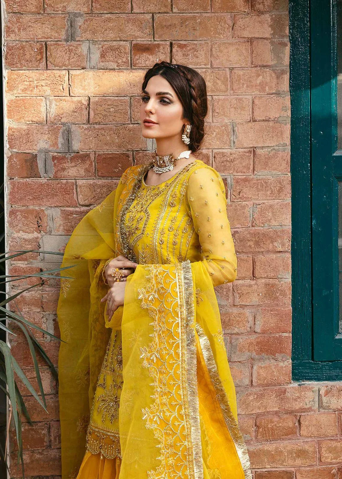 Akbar Aslam Organza – view 6 – Poshaq
