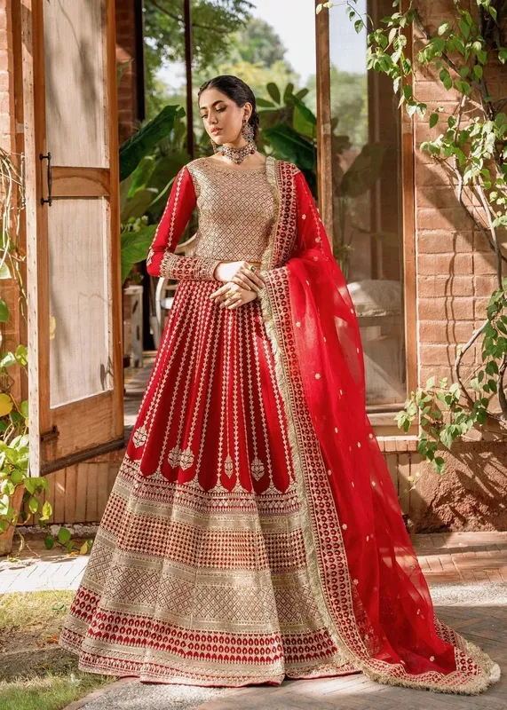 Akbar Aslam Raw Silk – view 1 – Poshaq