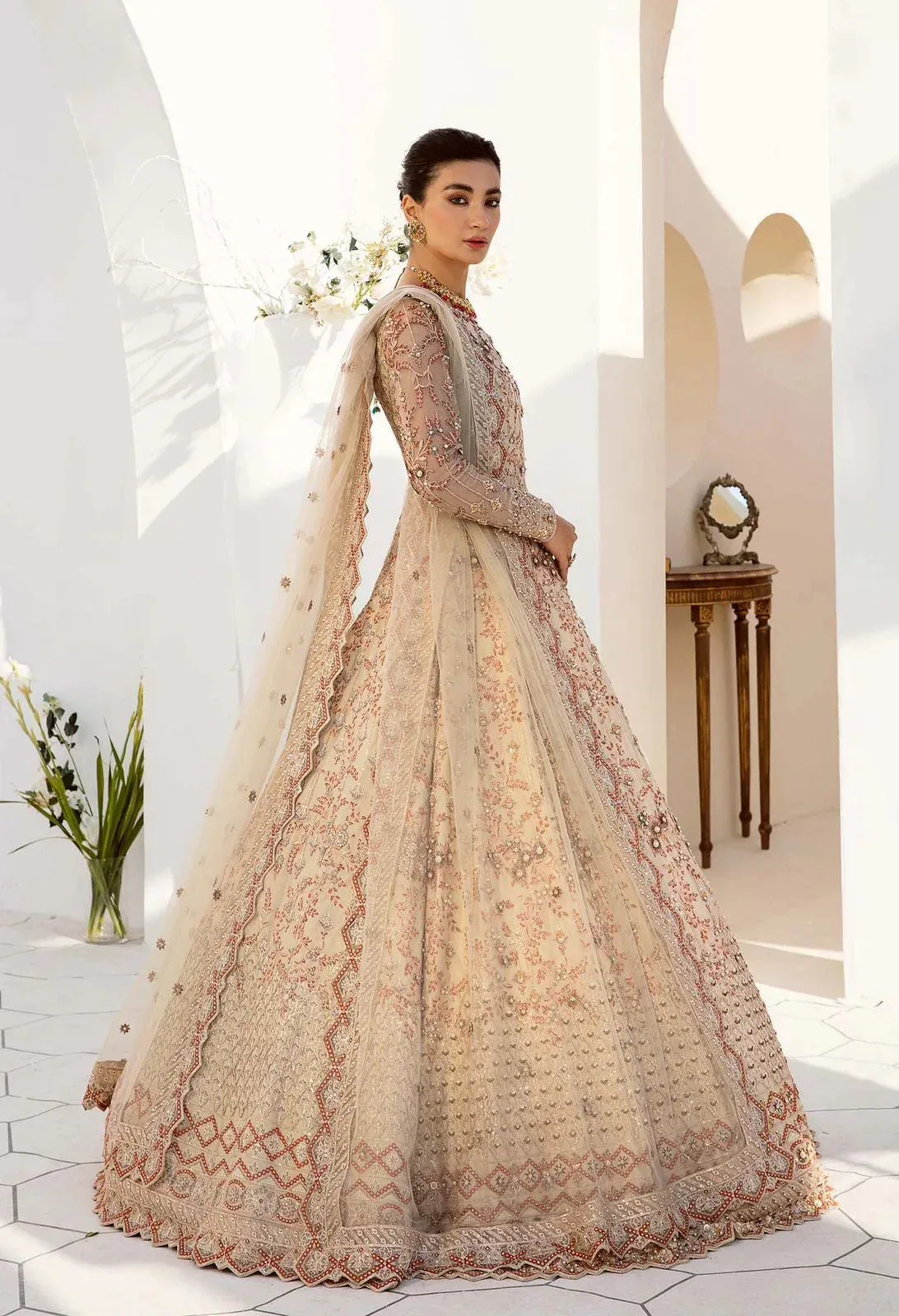 Akbar Aslam Organza – view 2 – Poshaq