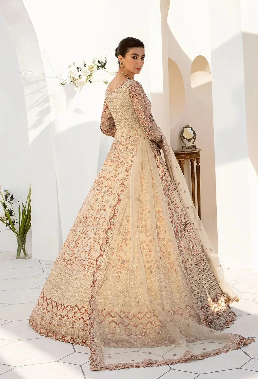 Akbar Aslam Organza – view 4 – Poshaq