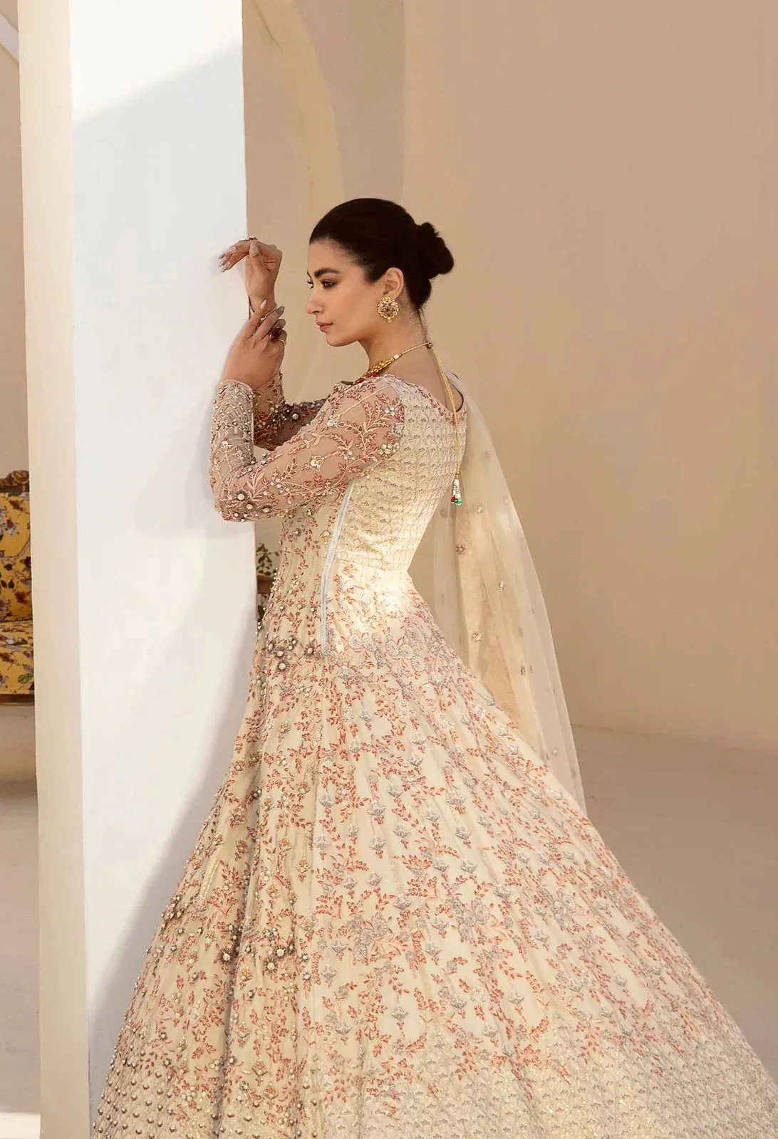 Akbar Aslam Organza – view 7 – Poshaq
