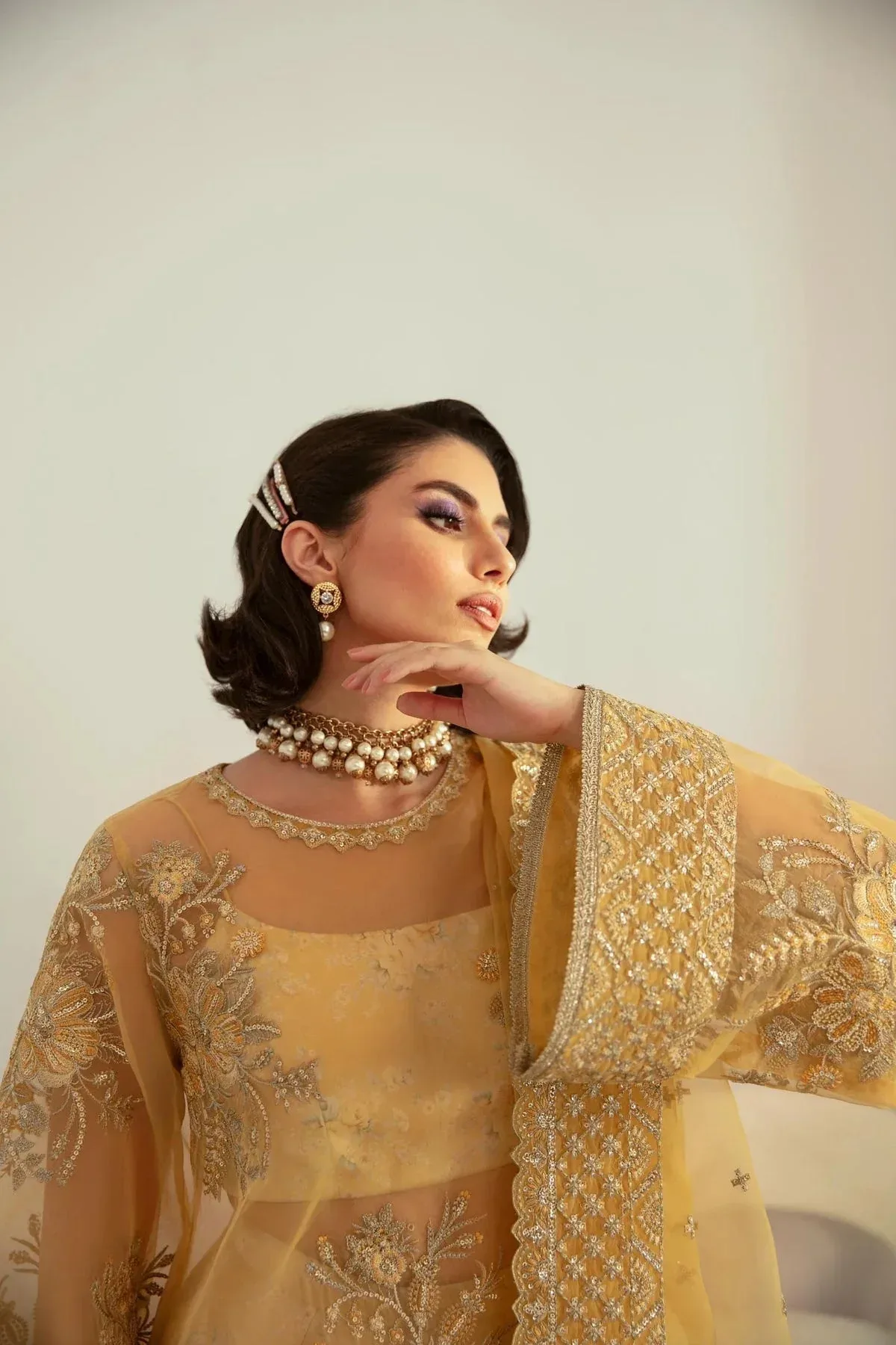 Akbar Aslam Velora Formal Pret – view 3 – Poshaq