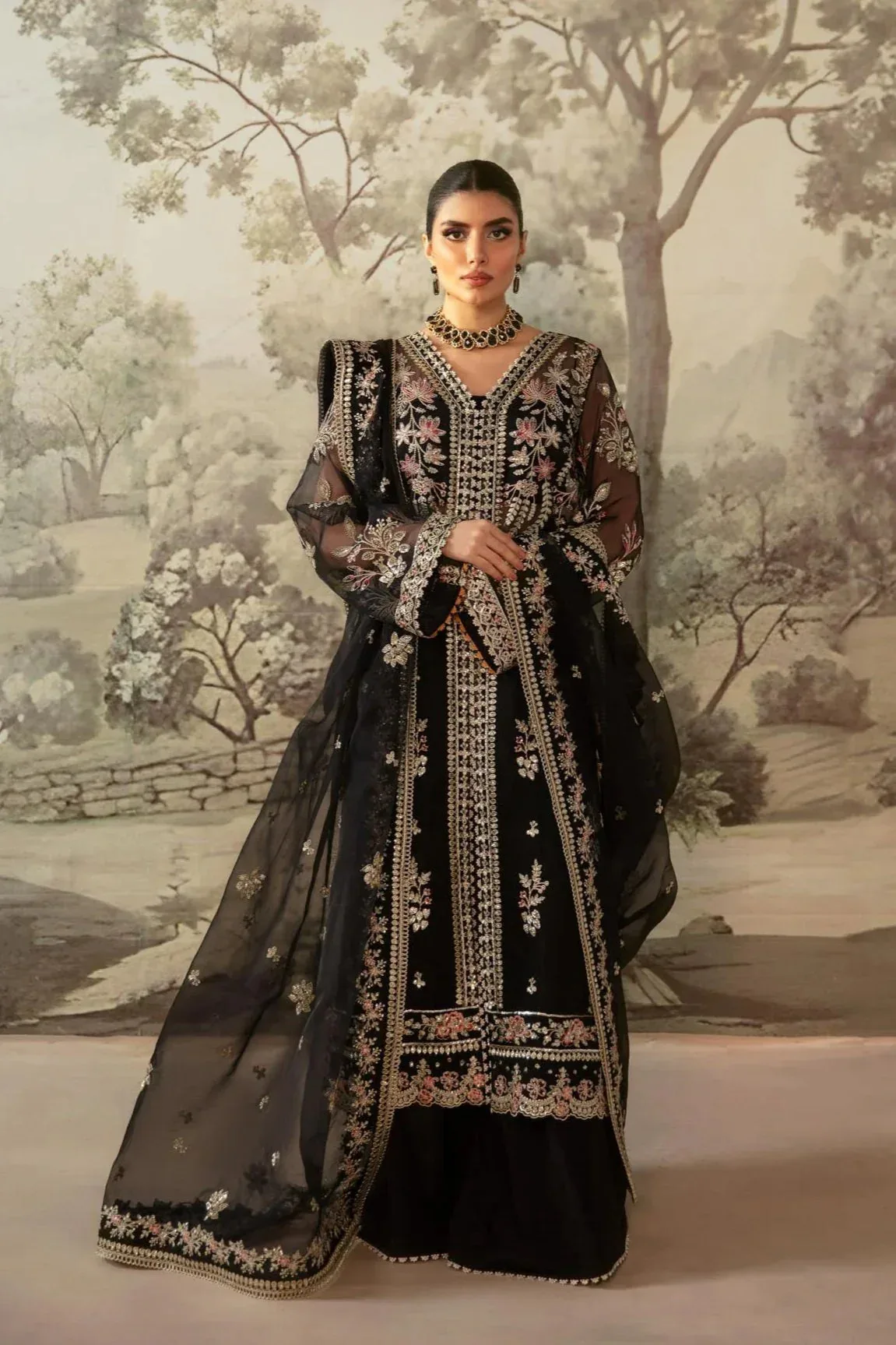 Akbar Aslam Velora Formal Pret – view 1 – Poshaq