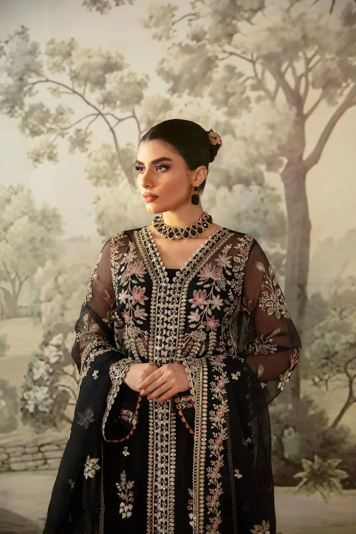 Akbar Aslam Velora Formal Pret – view 3 – Poshaq