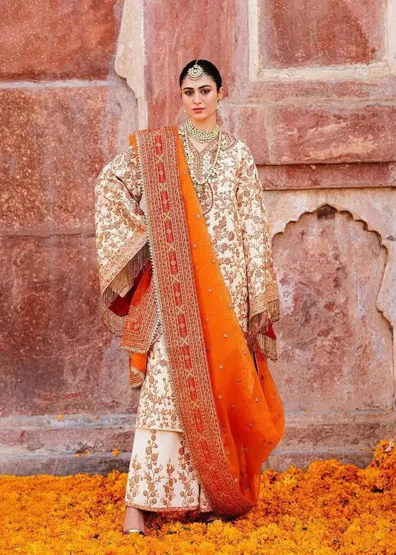 Akbar Aslam Raw Silk – view 1 – Poshaq