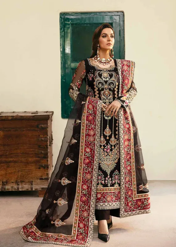Akbar Aslam Organza – view 1 – Poshaq
