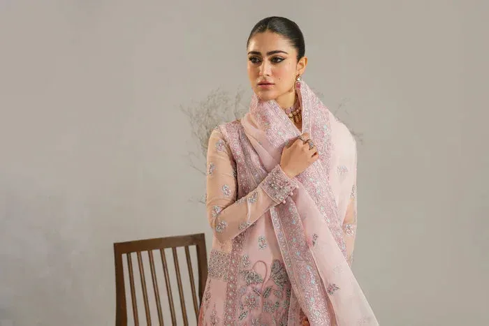 Akbar Aslam Pink Organza – view 4 – Poshaq
