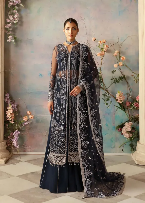 Akbar Aslam Aleia Luxury Formals Blue Grip – view 1 – Poshaq