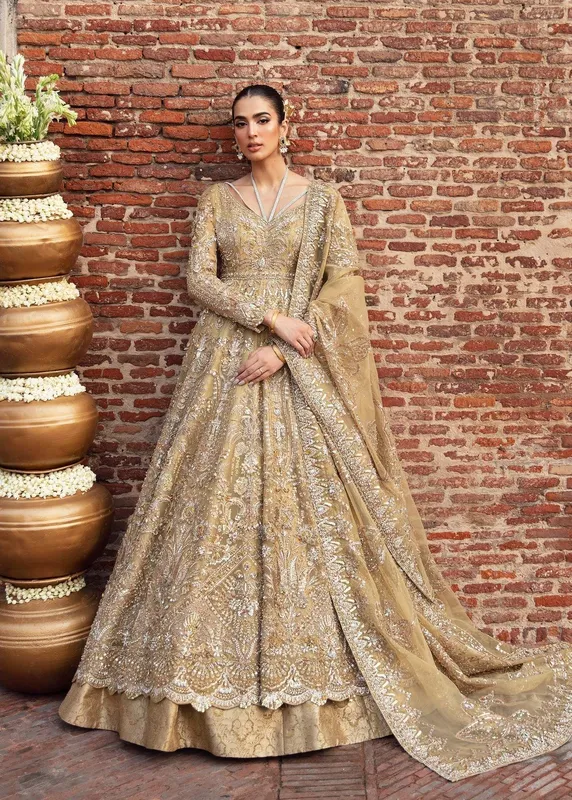 Akbar Aslam Bridal Collection 2024 – view 1 – Poshaq