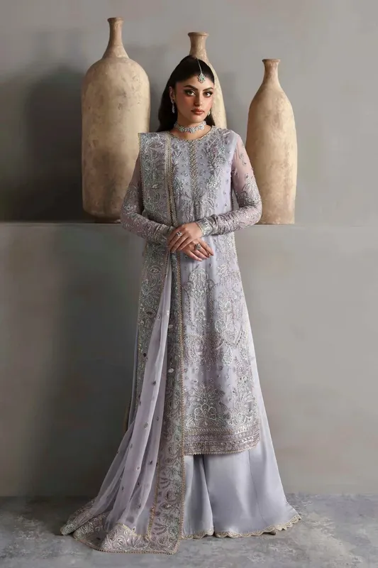 Akbar Aslam Meeras Luxury Chiffon 25 Organza – view 1 – Poshaq