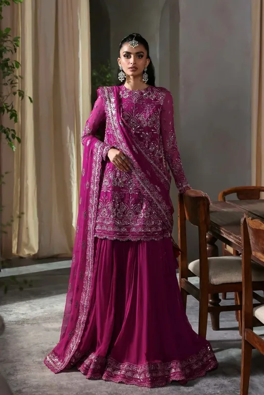 Akbar Aslam Meeras Luxury Chiffon 25 Organza – view 1 – Poshaq