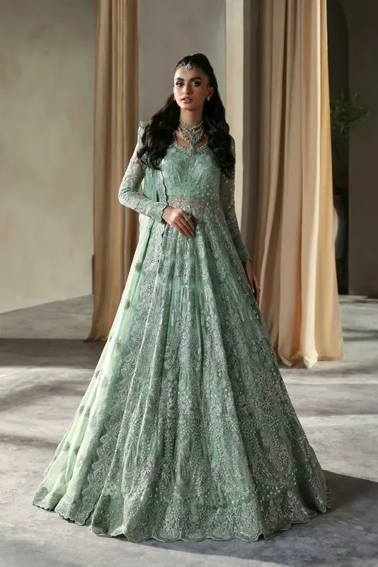 Akbar Aslam Meeras Luxury Chiffon 25 Raw Silk – view 1 – Poshaq