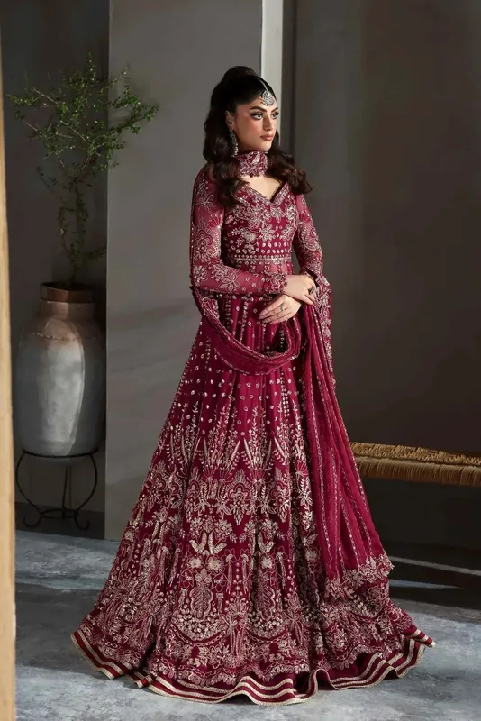 Akbar Aslam Meeras Luxury Chiffon 25 Raw Silk – view 1 – Poshaq