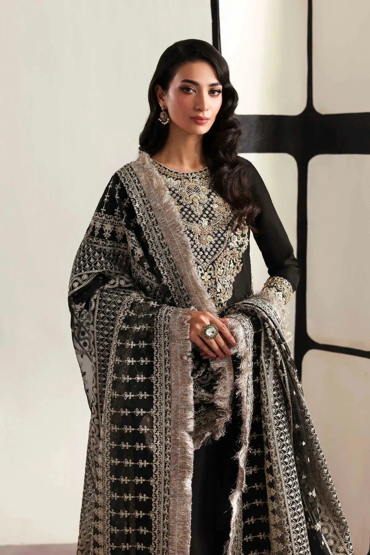 Akbar Aslam Luxury Formals 25 Organza – view 3 – Poshaq