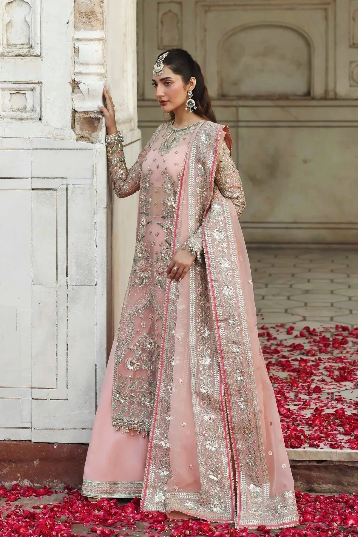Akbar Aslam Rang Mahal Formals Raw Silk – view 5 – Poshaq