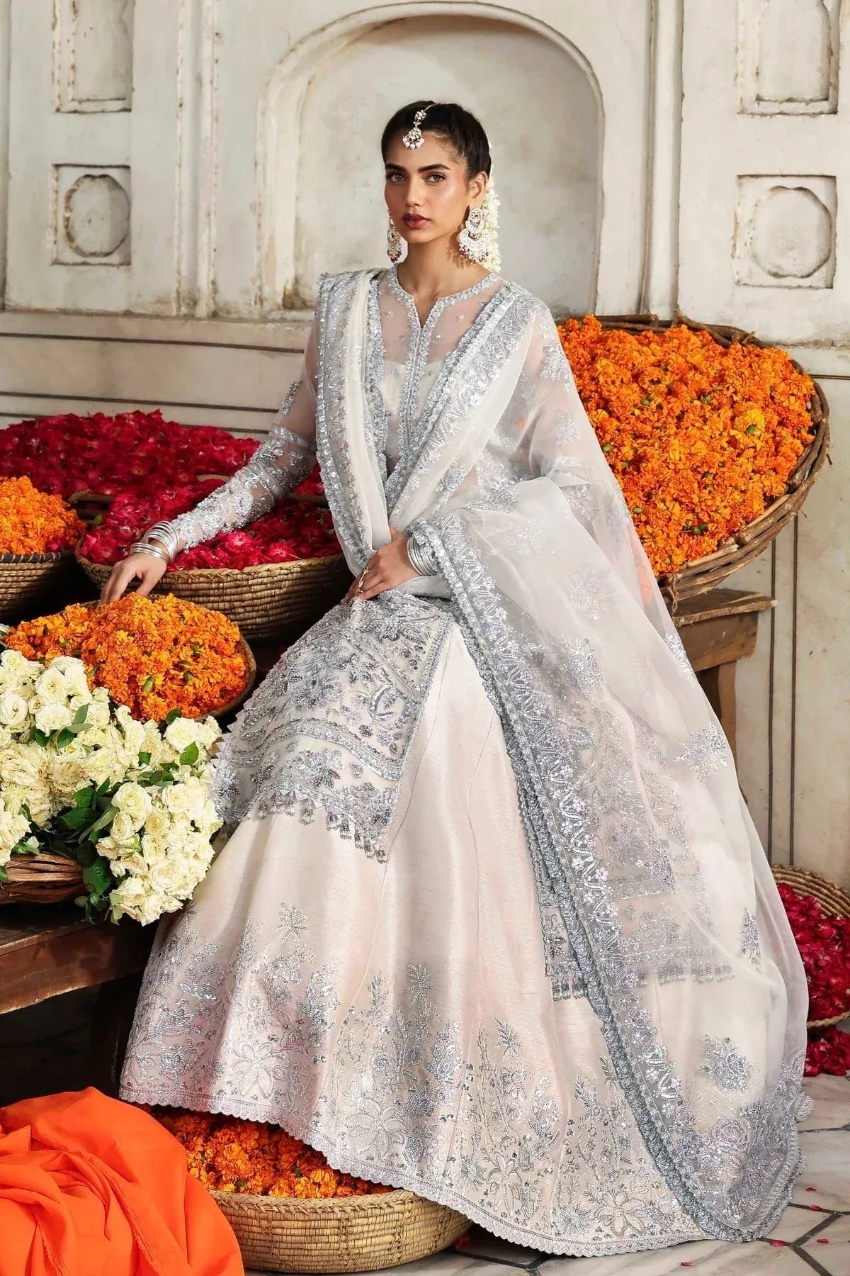 Akbar Aslam Rang Mahal Formals Raw Silk – view 6 – Poshaq