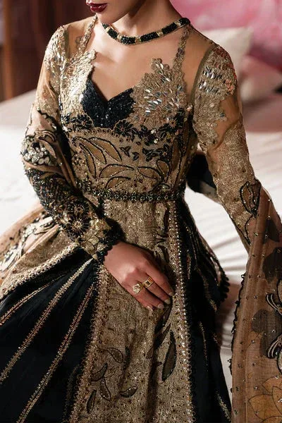 Afrozeh Hayat Formals 25 Gold – view 3 – Poshaq
