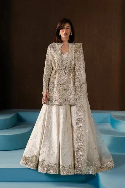 Afrozeh Hayat Formals 25 Ivory – view 1 – Poshaq