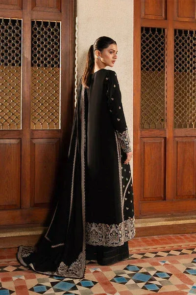 Afrozeh October Winter Pret 25 Black – view 2 – Poshaq