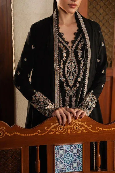 Afrozeh October Winter Pret 25 Black – view 3 – Poshaq