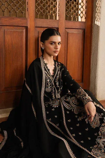 Afrozeh October Winter Pret 25 Black – view 4 – Poshaq